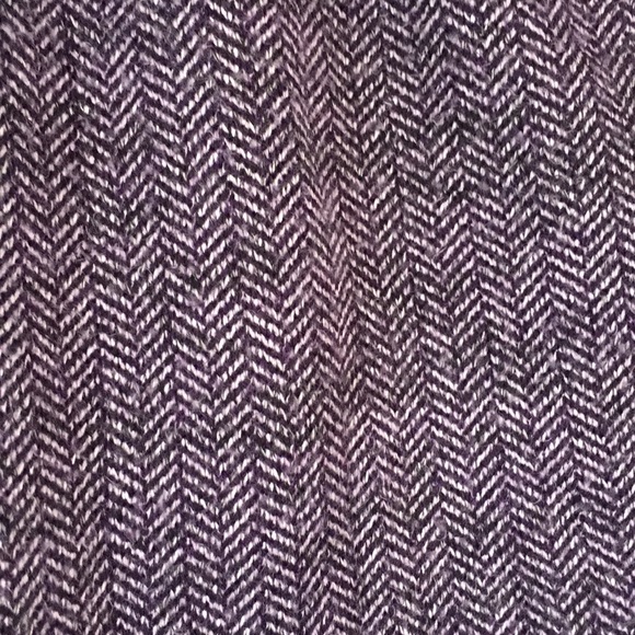 Lightweight purple herringbone zip up shell - Picture 3 of 8